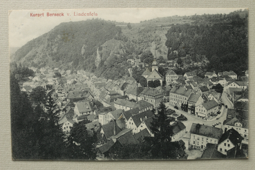 AK Berneck / 1911 / Strassen / Lindenfels